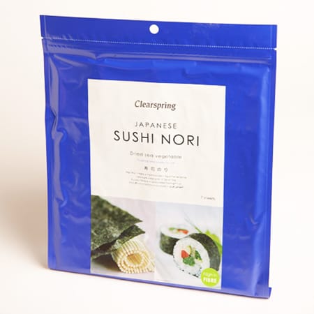 Nori seaweed for sushi