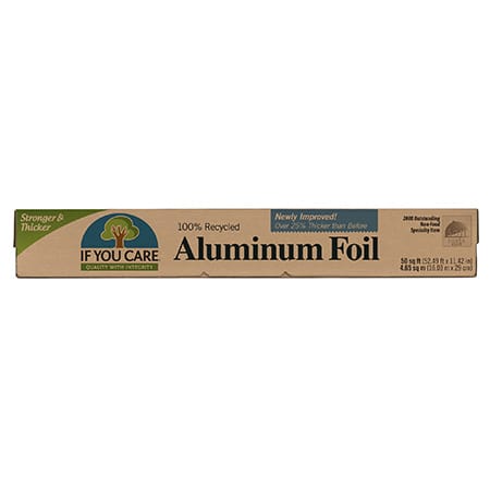 Papel de aluminio 100% reciclable