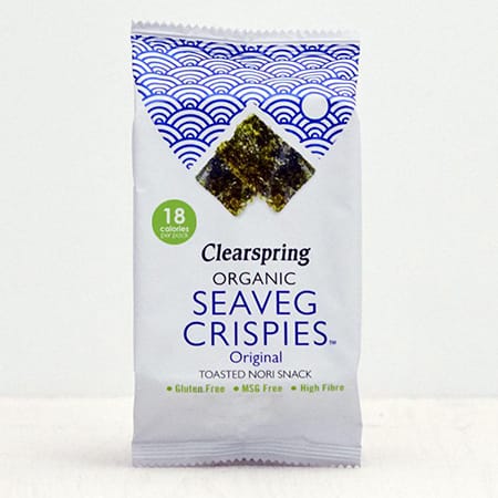 Bio toasted nori seaweed snack