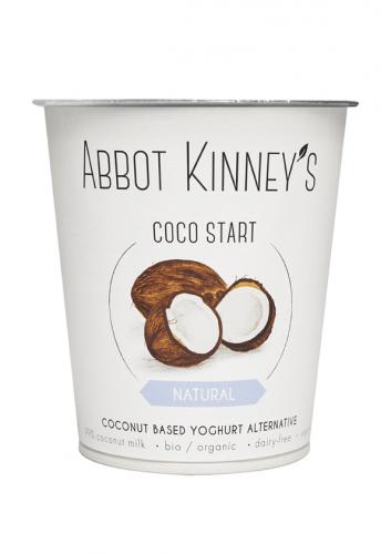 Natural coconut yogurt